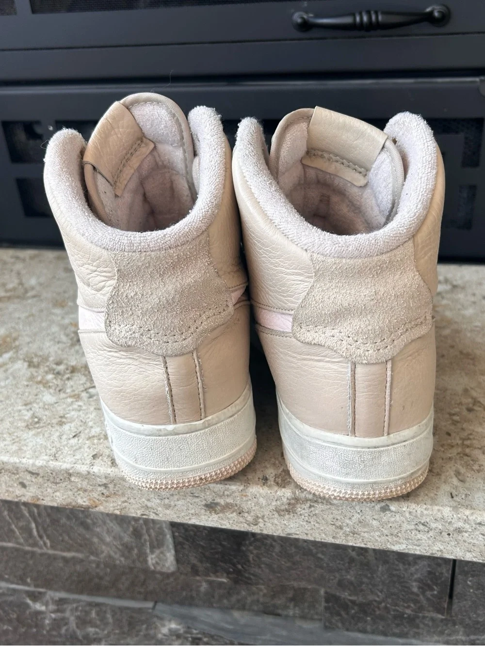 Nike Air Force 1 High Sculpt in “Sanddrift/Neutral Pink”